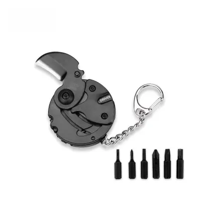 Kreativni nož za kovance, vsestranski zložljivi nož