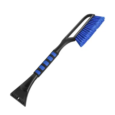 Krtača za sneg s strgalom za led za vetrobransko steklo avtomobila Blue
