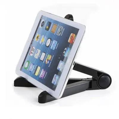 Nastavljivo stojalo za tablični računalnik, zložljivo stojalo za telefon za namizno mizo Black