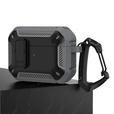 Zaščitna torbica za AirPods Pro Black+Grey
