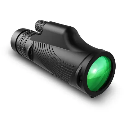 Monokularni teleskop 10-30x42 zoom s sponko za telefon Black