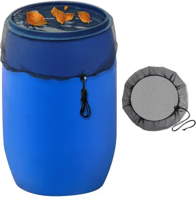 Mrežasta prevleka soda za dež za vedro za zbiranje vode - prepreči uničenje listov žuželk  M / 85 cm