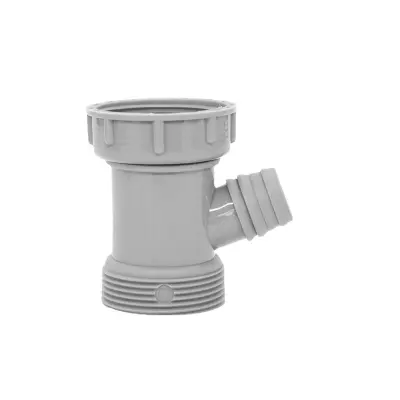 Rešitev za odtok pomivalnega korita - 45 mm T-konektor z eno režo za kartico