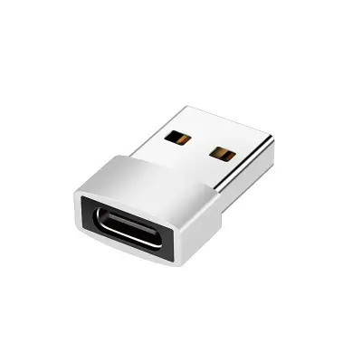 Adapter USB-C (ženski) na USB-A 2.0 (moški) Silver