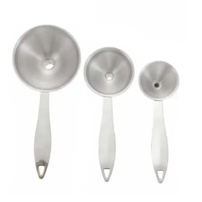 304 Nerjaveči lijaki za polnjenje steklenic 3-delni 3-delni