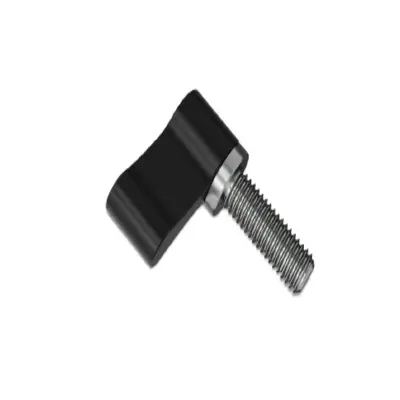 1/4 nastavljiv tip L z ročnim zategovanjem ročaja in vijaka Black 17 mm