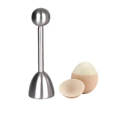 Razbijalec jajc, ki odreže vrh jajčne lupine Silver