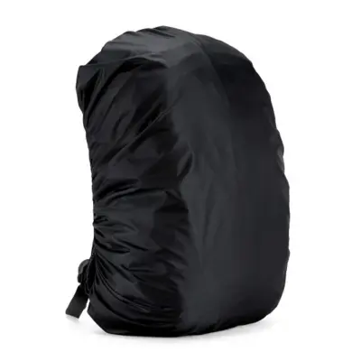 Dežna prevleka za nahrbtnik Black