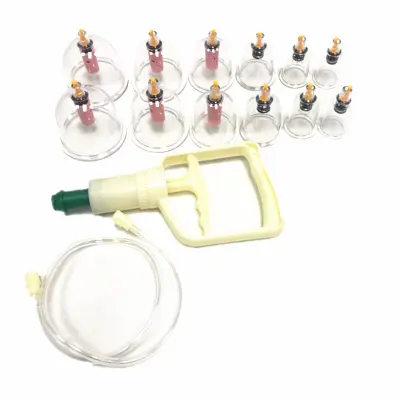 Cupping z vakuumsko črpalko za nego in masažo 12 kos