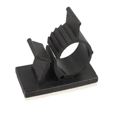 Nastavljive kabelske objemke - 100 pak Black