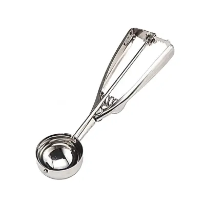 Steklena zajemalka Nerjaveče jeklo (6 cm)