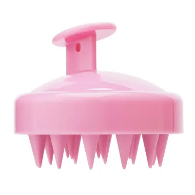 Krtača za masažo lasišča in piling Pink