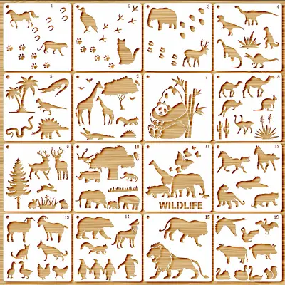 PET šablone za slikanje živali za DIY   žival