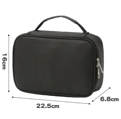 Etui za pisala z veliko prostornino Black