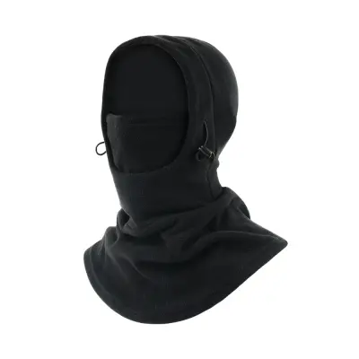 Zimska balaclava – obrazna maska in smučarska maska Black