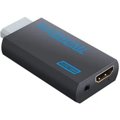 Nintendo Wii na HDMI adapter - polna HD 1080p Black
