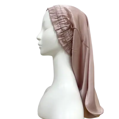 Spalna kapa iz 100% svile Mulberry LightPink