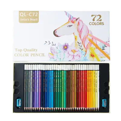 72 barvnih svinčnikov na oljni osnovi