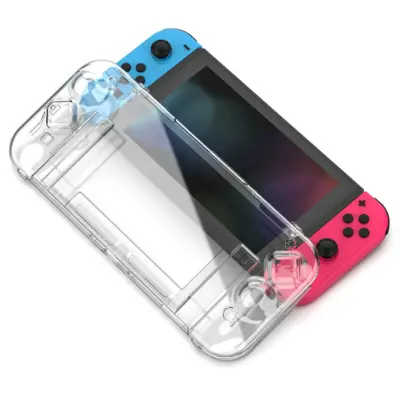 Kristalno prozorna zaščitna torbica za Nintendo Switch Transparent