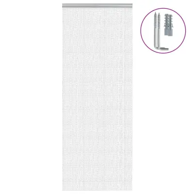 vidaXL Verižna mreža proti mrčesu za vrata 80x221 cm aluminij