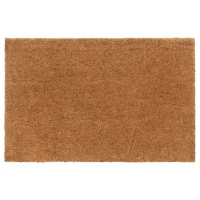 vidaXL Predpražnik naravne barve 65x100 cm kokosova vlakna