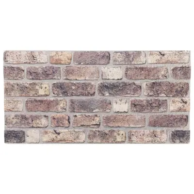vidaXL 3D stenski paneli 10 kosov temno rjavi 100x50 cm EPS