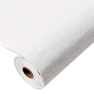 Stenske nalepke, Samolepilne tapete, Dekoracija sten (Siva, 35 x 500 cm) | WALLPOSH Bela