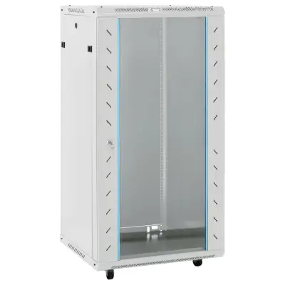 vidaXL Omrežna omarica 22U z nogami 19" IP20 60x60x100 cm