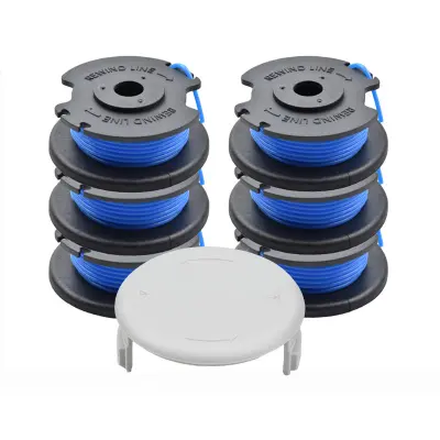 6+1 vrvica in komplet kapic za trimerje Ryobi