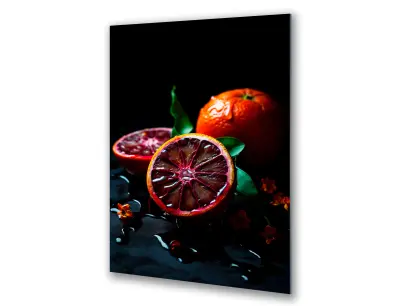 Slika na steklu grenivka grenivka okrasna slika 83x130 cm