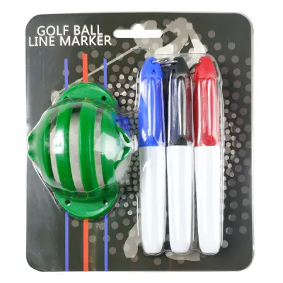 Orodje za poravnavo žogice za golf z označevalcem žogice Green