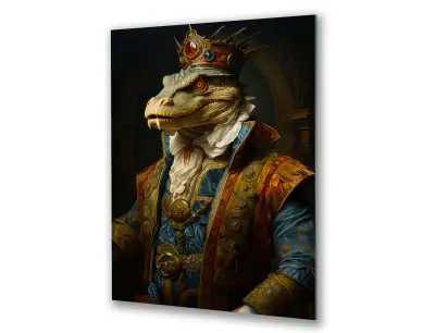 Slika na steklu kača leto kače kitajski horoskop okrasna slika 60x90 cm