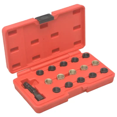 vidaXL 16-delni komplet za popravilo navoja vžigalne svečke M14x1,25