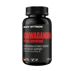 Body Attack Ashwagandha, 120 kapsul