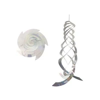 Odsevna spirala strašila Silver