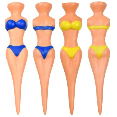 Bikini majice za golf, 4 kompleti MultiColor