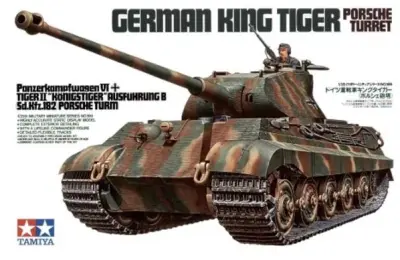 Nemški King Tiger Porsche kupola