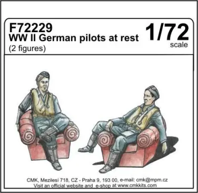 WWII German pilots at rest