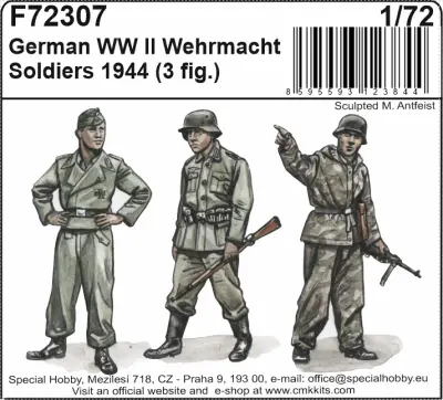 German WWII Wermacht Soldiers 1944