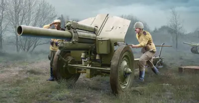 Soviet 122mm Howitzer 1938 M-30 Late Version