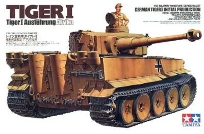 Nemški Tiger I Prvotna proizvodna različica Afrika