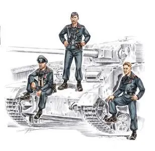 German tankers WW II (3 fig.)