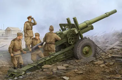 Soviet ML-20 152mm Howitzer (with M-46 Carriage)