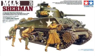 M4A3 SHERMAN s 75 mm TOPOM