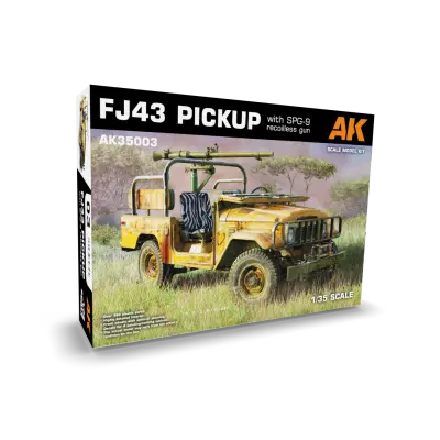 FJ43 Pickup z SPG-9 Breztrzajno puško