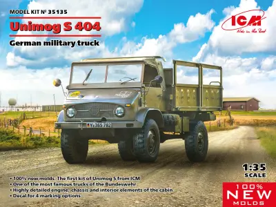 Nemški vojaški tovornjak Unimog S 404