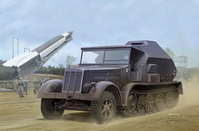 Sd.Kfz. 7/3 Half-Track Artillery Tractor