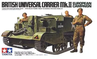 Britansko univerzalno vozilo Mk.II - evropska kampanja