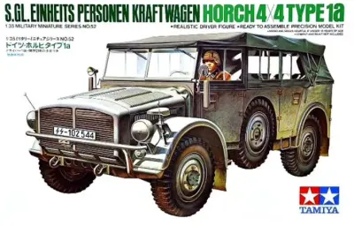 s.Gl. Einheits Personen Kraftwagen Horch 4X4 Type 1a