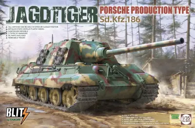 JAGTIGER Porsche production type Sd.Kfz.186